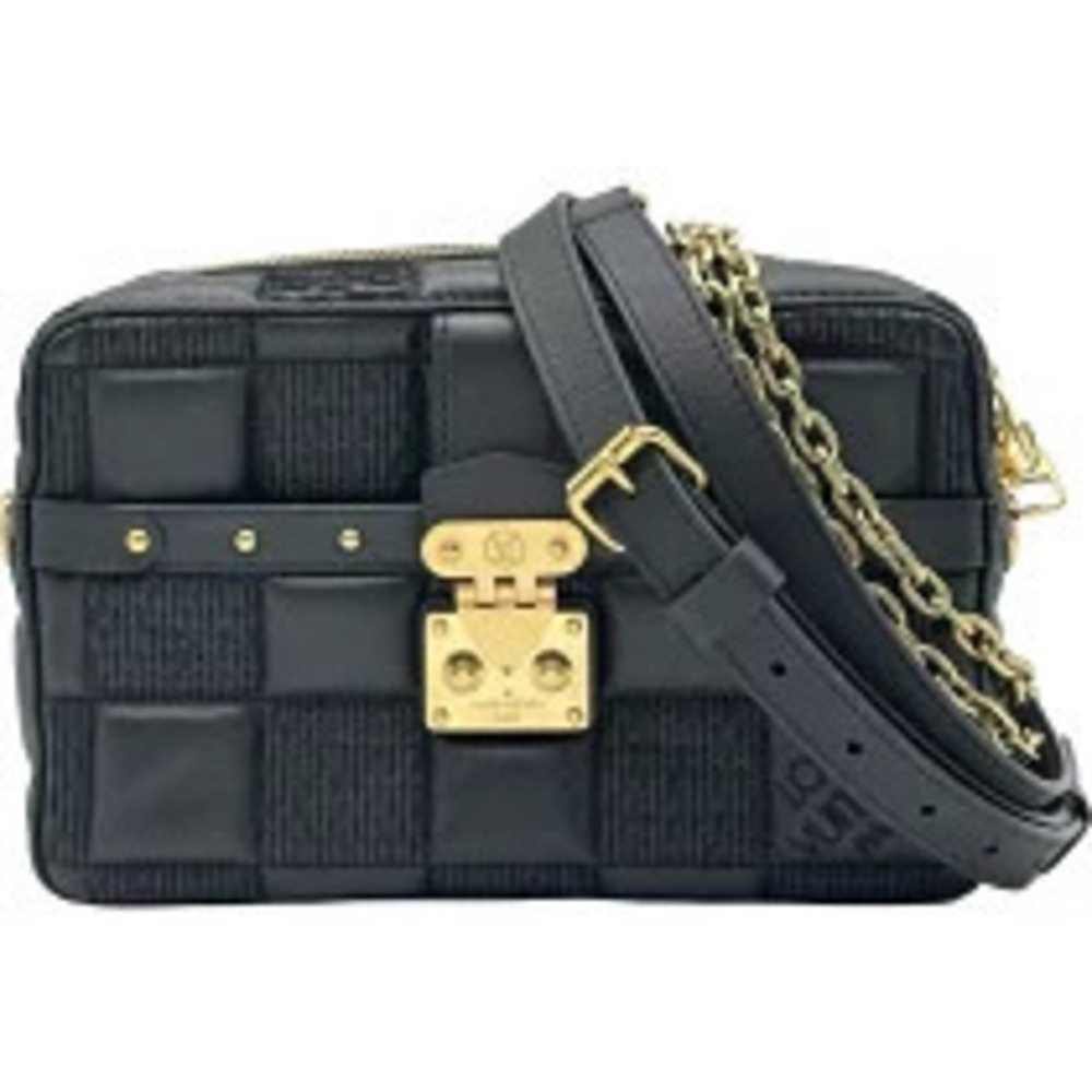 Louis Vuitton Troca Black Damier Giant Shoulder Bag